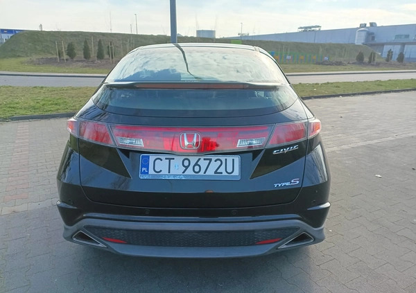 Honda Civic cena 22500 przebieg: 253483, rok produkcji 2008 z Toruń małe 154